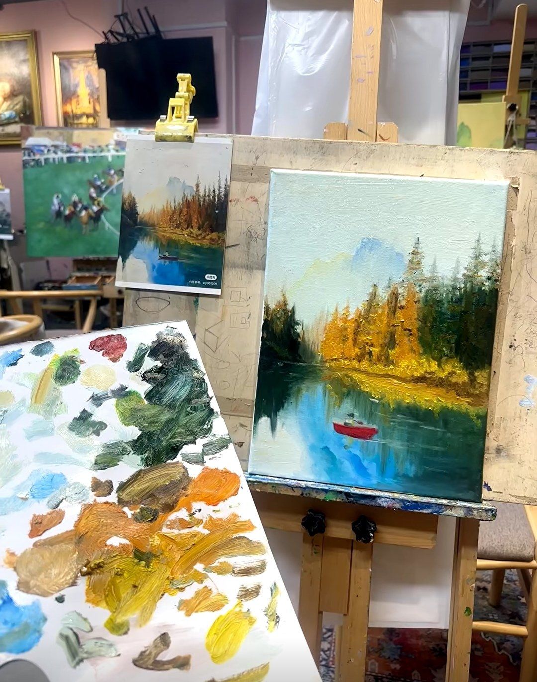 快樂畫室里的故事