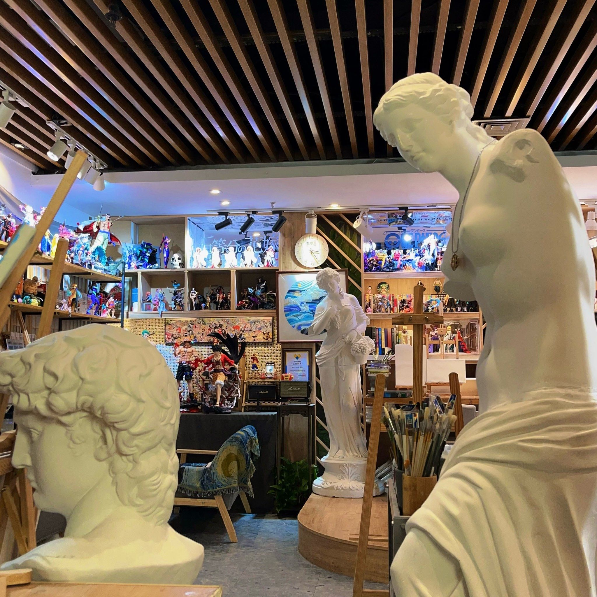 畫室一隅 不經意間的藝術之美